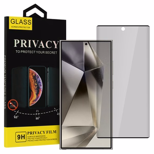 Privacy Glass grūdintas stiklas Samsung GALAXY S24 ULTRA, juodas