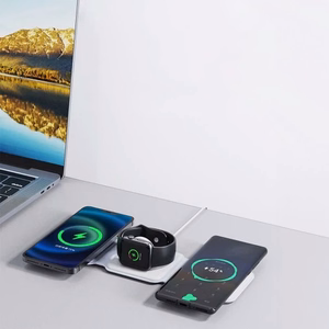 Belaidis įkroviklis Dudao A11N 3in1 baltas 15W (iPhone / Apple Watch / Airpods)