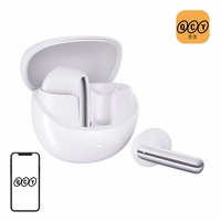 TWS QCY AilyBuds Pro HT10 Ausinės, ANC (baltos)