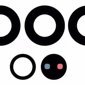 Samsung S918 S23 Ultra 5G kameros stikliukas (only lens 5pcs) ORG