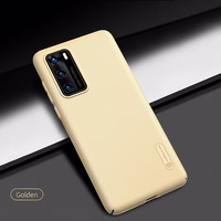 Dėklas telefonui Nillkin Super Frosted Shield Huawei P40 auksinis