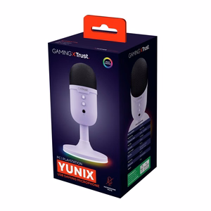 Trust GXT234P Yunix USB mikrofonas, violetinis