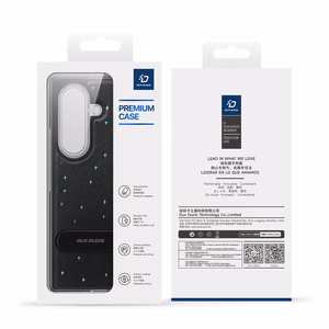 Dux Ducis Stex dėklas Samsung Galaxy Z Fold 7 su 360° stovu - Juodas