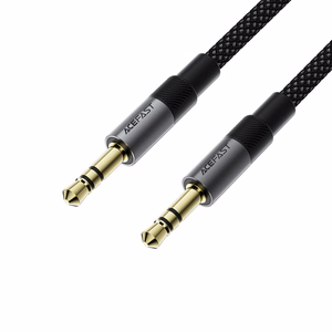 Acefast J10 AUX laidas mini jack 3.5mm 1m - juodas