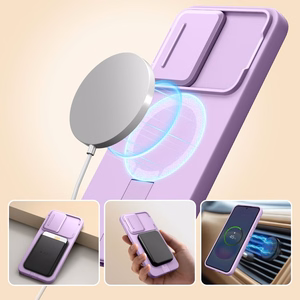 Tech-Protect Kevlar Aura MagSafe dėklas Samsung Galaxy A57, violetinis