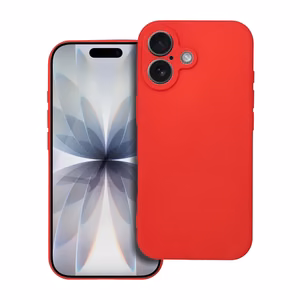 Minkštas dėklas telefonui IPHONE 17 - raudonas