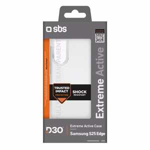 SBS D3O dėklas Samsung Galaxy S25 Edge - skaidrus