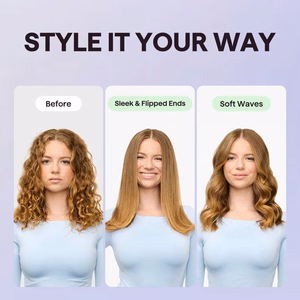 Plaukų formavimo šukos Wavytalk Sleek Sweep rožinės
