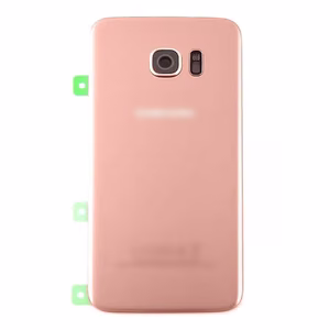 Galinis dangtelis suderinamas su Samsung G935F S7 Edge / Rose Gold / (su kameros lęšiu) HQ