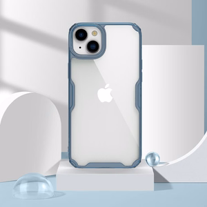 Dėklas Nillkin Nature TPU Pro Apple iPhone 15 Plus mėlynas