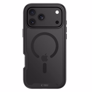 Tech-Protect Defense MagSafe dėklas, skirtas iPhone 17 Pro Max / 18 Pro Max – matinis juodas