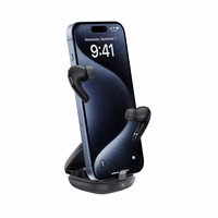 Acefast W4 TWS belaidės įkišamos ausinės su telefono stovo funkcija - juodos