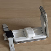 "Forever" belaidis maitinimo bankas MATB-300 10000 mAh magnetinis 3in1 baltas