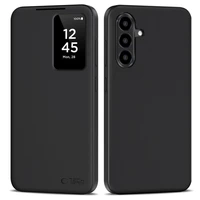 Tech-Protect Smart Wallet dėklas telefonui, skirtas Samsung Galaxy A26 5G / A17 4G / 5G – matinės juodos spalvos