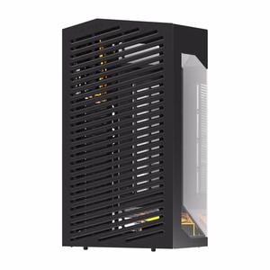 Darkflash DY470 kompiuterio korpusas (juodas) + 4 ventiliatoriai