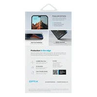 Uniq Optix Privacy apsauginis stiklas su privatumo aplikatoriumi iPhone 16 Pro