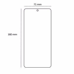 Tempered glass 2,5D for Motorola Moto G35 5G
