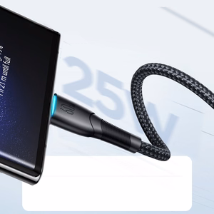 Joyroom Starry Series SA32-CC3 USB-C / USB-C kabelis 60W 1 m - juodas