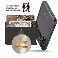 Dėklas Dux Ducis "Rafi II" skirtas Samsung A155 A15 4G / A156 A15 5G juodas