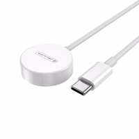 JELLICO laidas W9 USB-C - Apple Watch 3W 1M Baltas