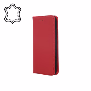 Genuine Leather Išmanusis Pro for iPhone 17 Air 6,6" kaštoninė
