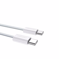 Dudao L6C USB-C - USB-C PD 30W kabelis 2m - šviesiai mėlynas