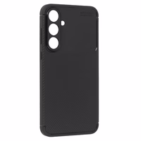 Tel Protect Carbon Elite dėklas telefonui Samsung Galaxy A55 5G juodas