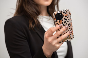 FORCELL F-PROTECT Mirage dėklas telefonui suderinamas su MagSafe IPHONE 15 Plus laukinė pantera