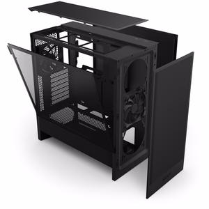 NZXT H5 Flow „Midi Tower“ Juoda