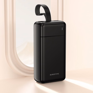 Borofone BJ88B Clever išorinė baterija 30000mAh 2xUSB juoda