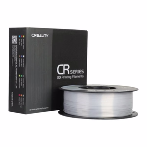 CR-Silk PLA Filamentas Creality (Sidabrinis)
