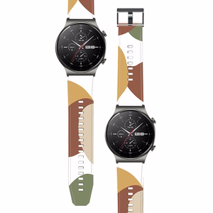Ремешок Moro для Huawei Watch GT2 Pro силиконовый браслет узор 5