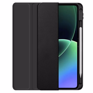 Tech-Protect SmartCase Pen Dėklas for Xiaomi Pad 7 / 7 Pro / 8 / 8 Pro 11.2 - juodas