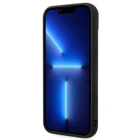 Karl Lagerfeld Puffy Ikonik Pin Dėklas for iPhone 14 / 15 / 13 - juodas