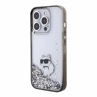 KARL LAGERFELD KLHCP15LLKCNSK IPHONE 15 PRO 6.1 "SKAIDRUS HARDCASE LIQUID GLITTER CHUPETTE