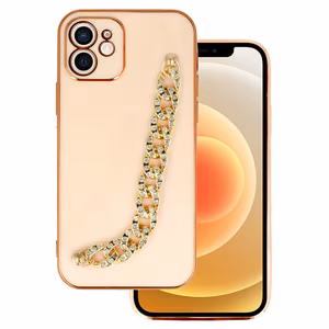 Madingas dėklas telefonui Iphone 11 dizainas 4 šviesiai rožinė