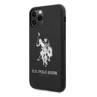 US Polo USHCN65SLHRBK iPhone 11 Pro Max juodas Silicone Collection