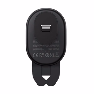 Stabilus gravitacinis belaidžio įkrovimo automobilinis laikiklis "Baseus Pro 15W" (juodas)