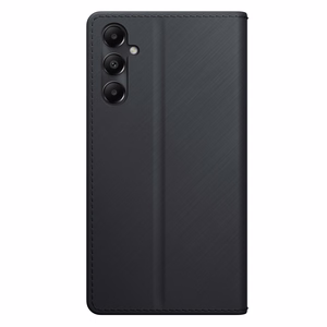 3mk Wallet Case dėklas telefonui Samsung Galaxy A05s - juodas