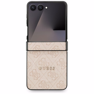 Guess 4G Classic Magnetinis dėklas telefonui Samsung Galaxy Z Flip 7 - rožinė