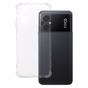 Dėklas telefonui Clin Anti Shock 1,5mm XIAOMI POCO M5 - permatomas