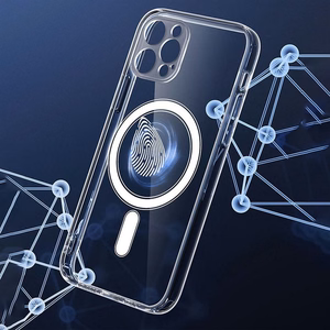 Clear Mag Cover (MID) dėklas iPhone 15 Clear Mag Cover (