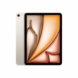 Apple iPad Air Wi-Fi + Cellular 11 " Starlight IPS 2360 x 1640 pixels Apple M3 8 GB 512 GB 3G 4G 5G Wi-Fi Front camera 12 MP Rear camera 12 MP Bluetooth 5.3 iPadOS USB-C charging cable