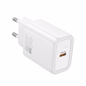 Įkroviklis Hoco USB-C QC PD 20W N60 baltas
