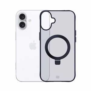3mk Smoke Чехол Mag&Stand для Apple iPhone 16 Plus - прозрачный