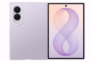 Samsung Galaxy Z Fold8 skaidrus dėklas, 0.8 mm, su 2 antirefleksinėmis plėvelėmis