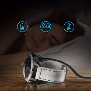 Tech-Protect MC04 UltraBoost USB-C įkrovimo kabelis Garmin laikrodžiui 1 m, juodas