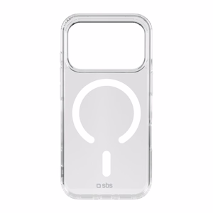 SBS D3O Active dėklas, skirtas iPhone 18 Pro / 17 Pro, suderinamas su MagSafe – skaidrus