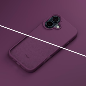 Etteri Silicone Mag dėklas, skirtas iPhone 16 6,1 col., tamsios vyšnių spalvos