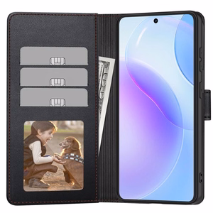 Tech-Protect Piniginė Dėklas for Samsung Galaxy A57 5G - juodas and raudonas